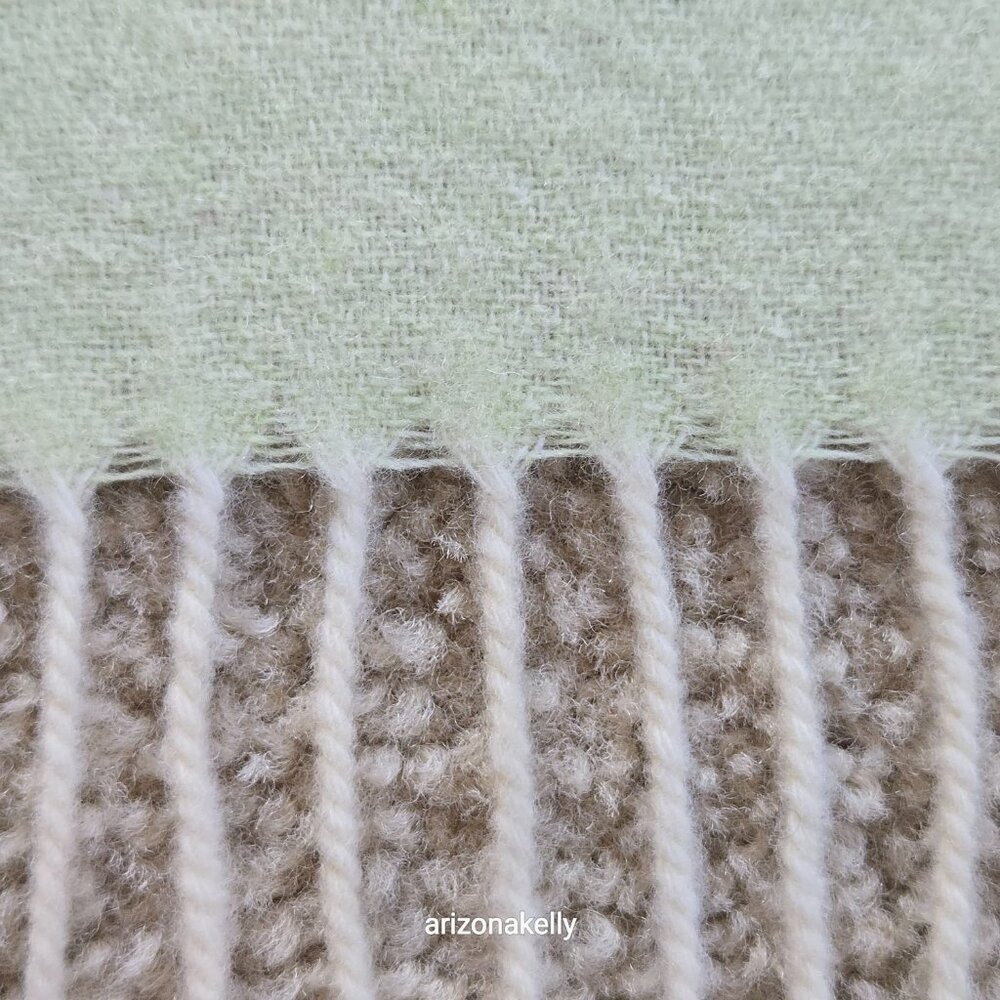 NWOT J. Crew Scarf With Ombre Stripes Italy Wool Blend - Picture 9 of 14